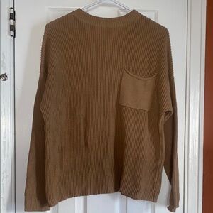 Tan Knit Sweater